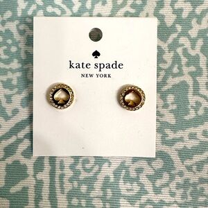NWT ♠️ Kate Spade ♠️ Gold Stud Earrings
